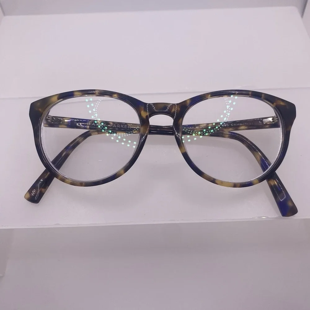 Warby Parker Eyeglasses Women FRAME ONLY Jane M 252 49-18-145 Tortoise 779